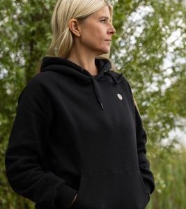 Korda Women's Kore Hoodie Black – Női Korda kapucnis pulóver