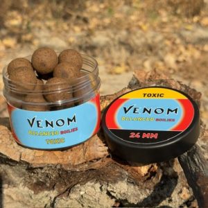 Venom Balanced Boilies Toxic - Könnyített horogcsali fűszeres füstölt hering