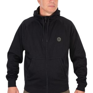 Fox Collection Zipped Hoody Black – Fekete cipzáras horgász pulóver