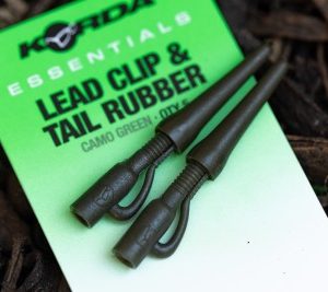 Korda Essentials Lead Clips & Tail Rubbers – Ólomkapocs és gumiharang szett