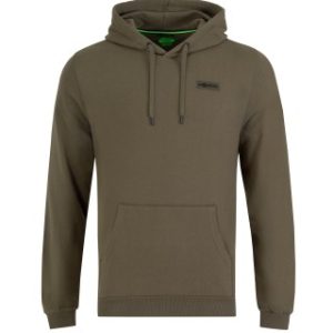 Korda Patch Hoodie Dark Olive – Olívazöld horgász kapucnis pulóver