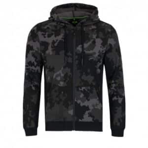 Korda Zip Hoodie Black Kamo – Cipzáras horgász pulóver