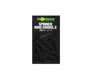 Korda Spinner Ring Swivel X Size 11 – Erősített karikás Spinner forgó